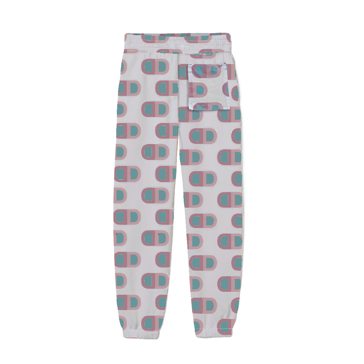 LOGO AOP JOGGERS - SAND