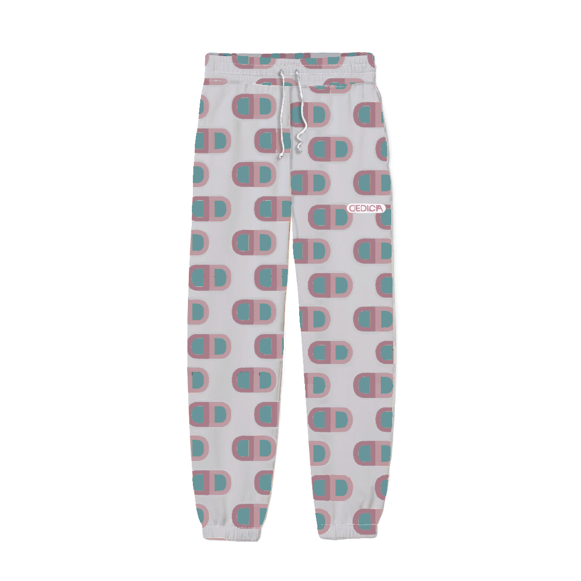 LOGO AOP JOGGERS - SAND