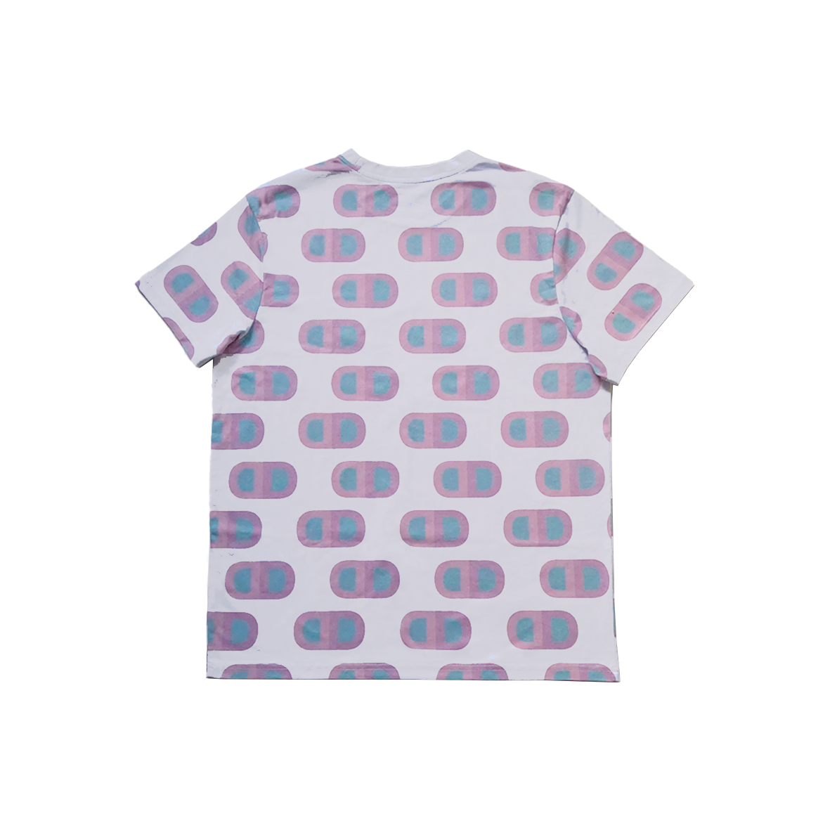 LOGO AOP TEE - SAND
