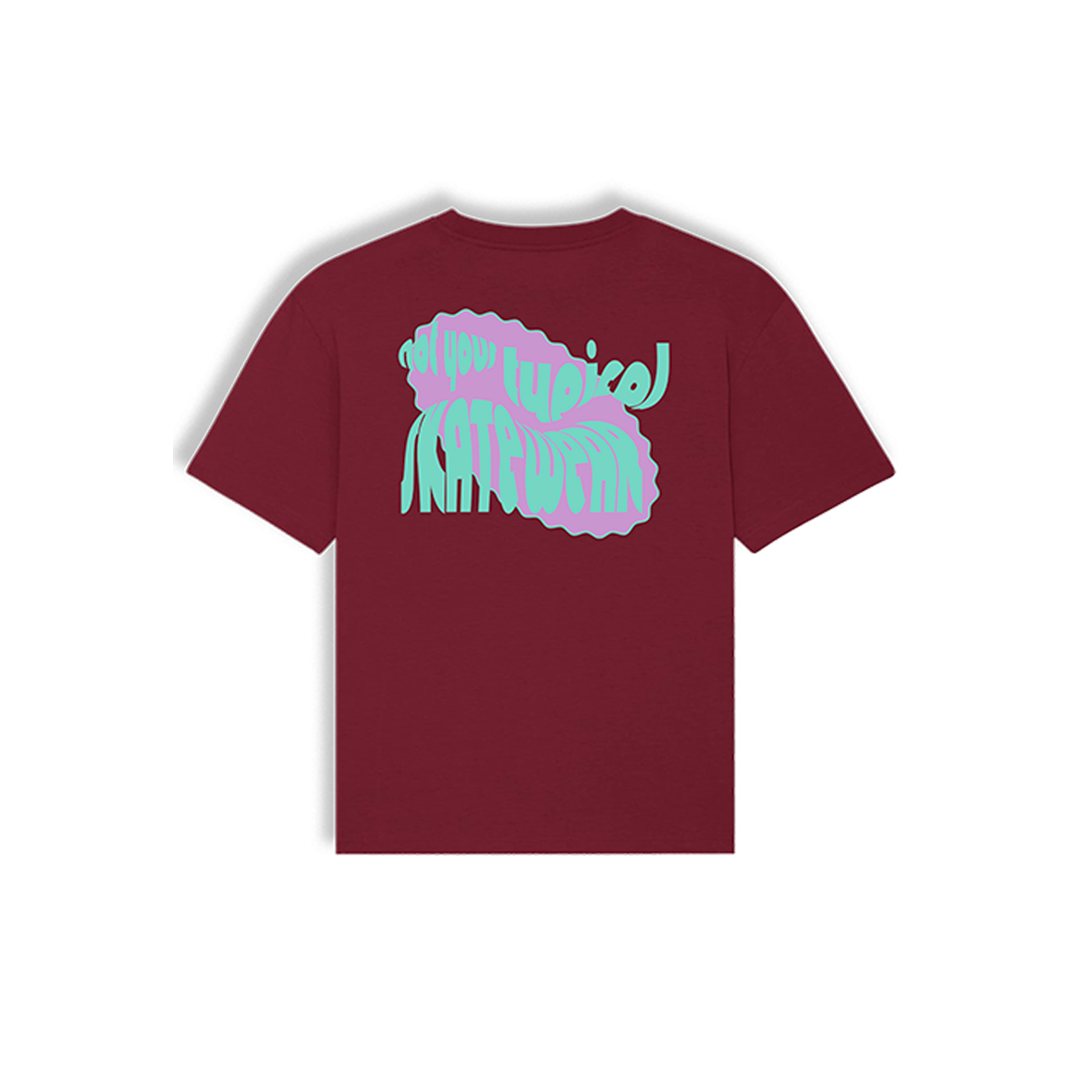 NYTSK TEE - BORDEAUX