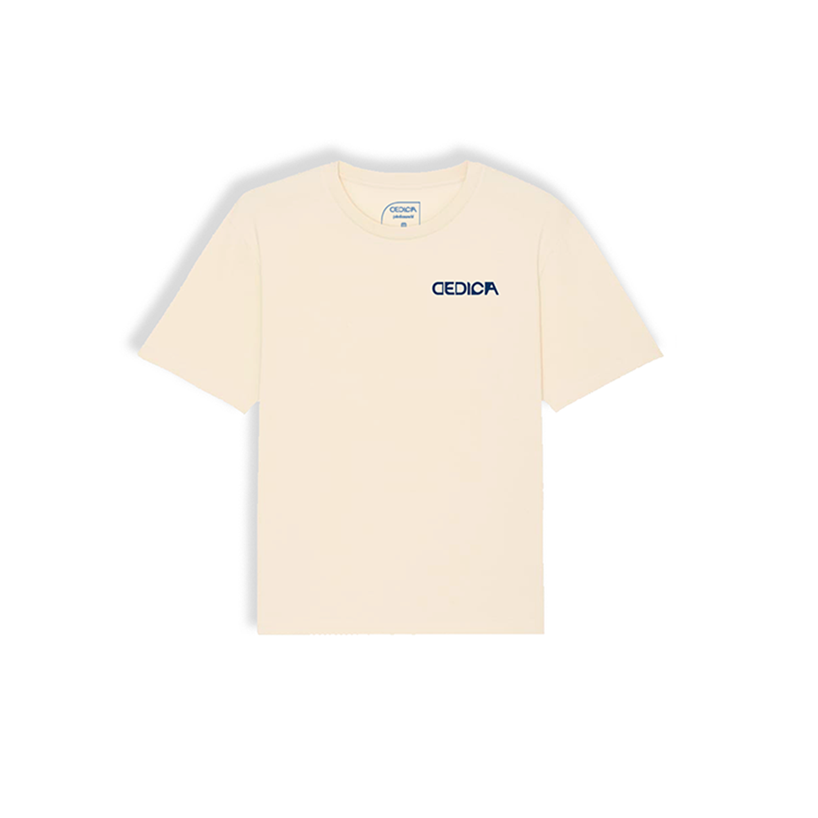 BUBBLY D TEE - NATURAL RAW