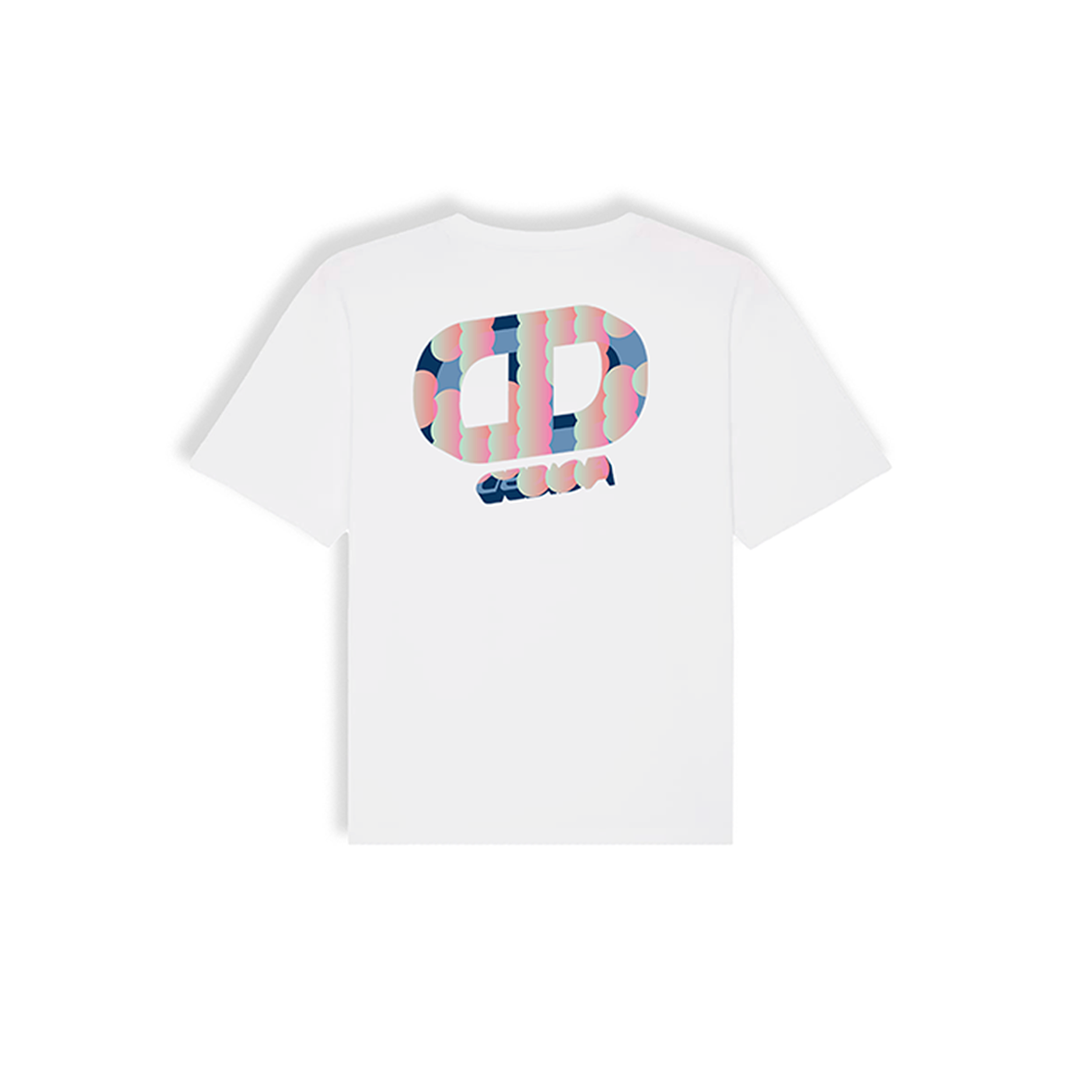 BUBBLY D TEE - WHITE