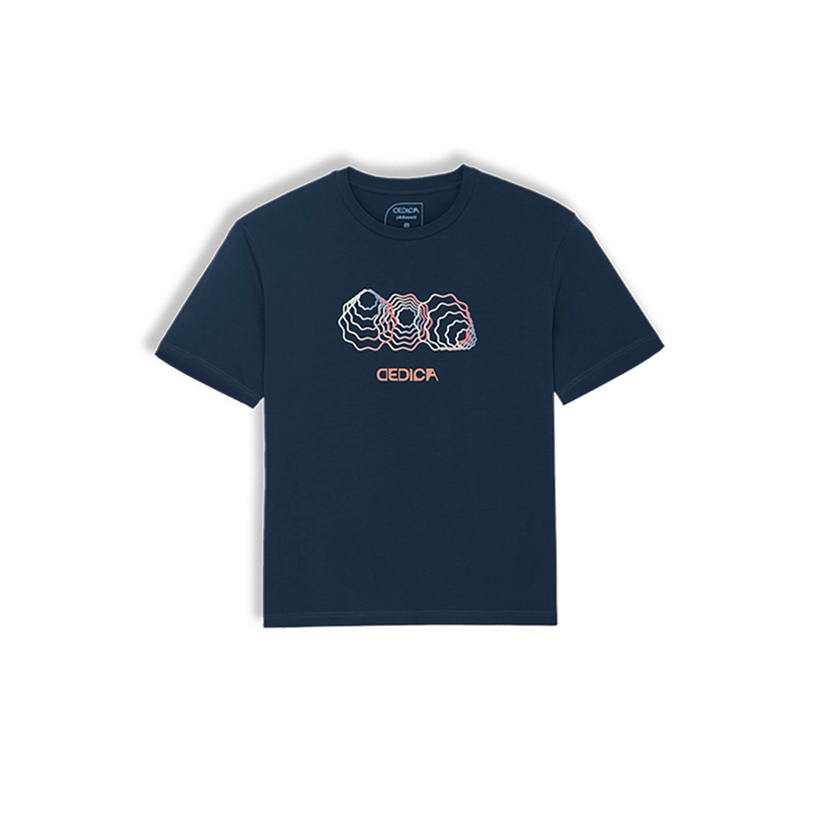 TRIPPING CONES TEE - NAVY BLUE