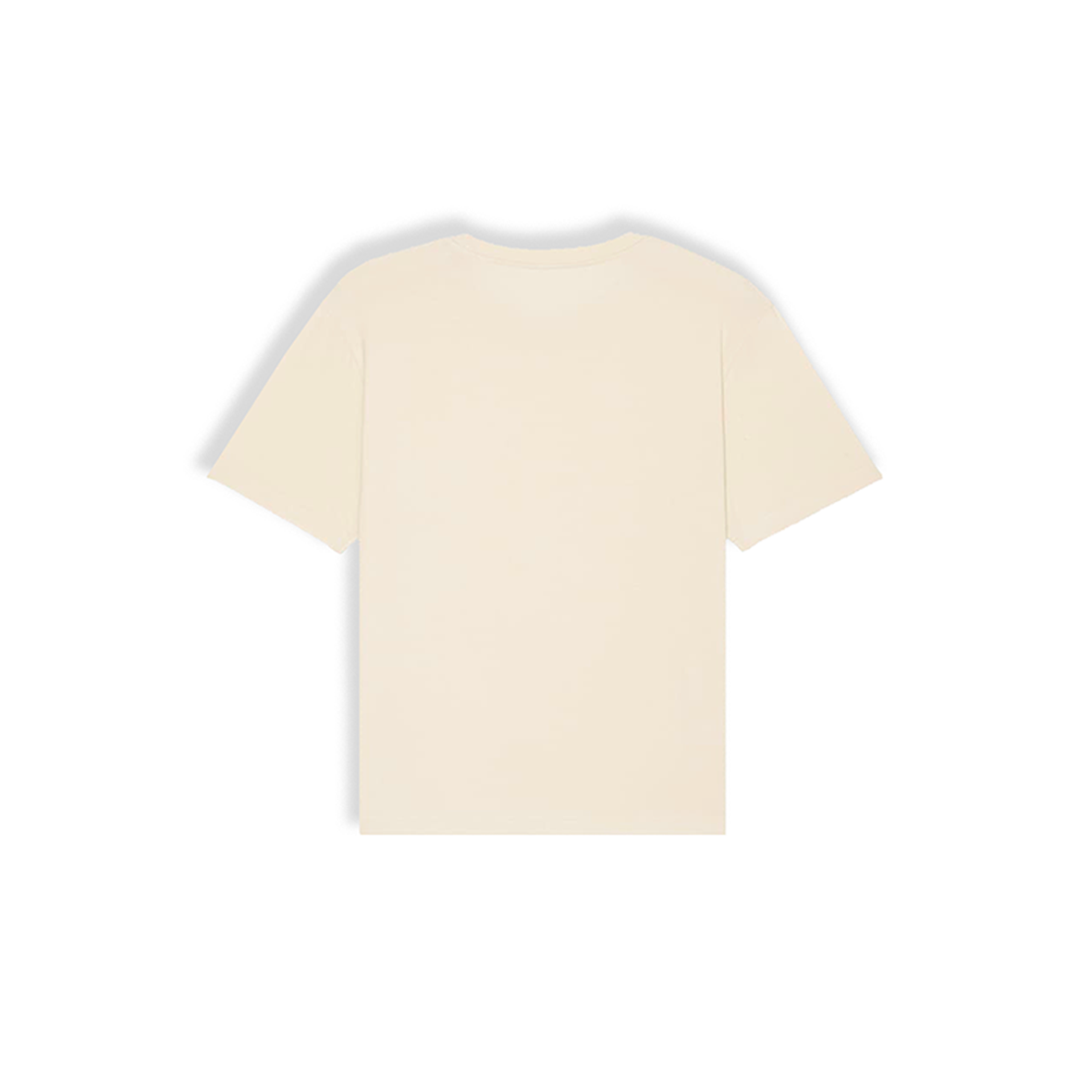 WAVY MOON TEE - NATURAL RAW
